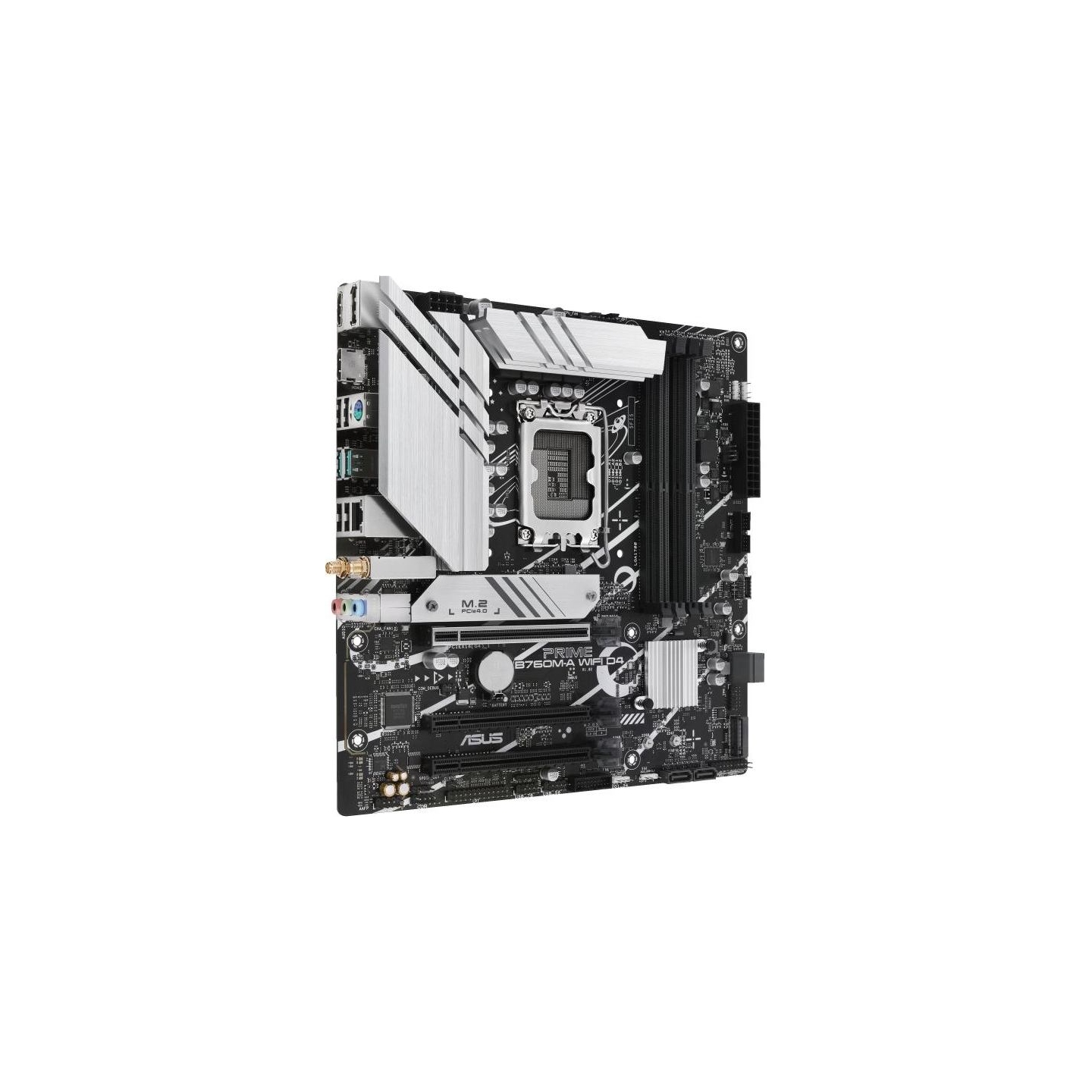 Asus Mainboard|ASUS|Intel B760 Express|LGA1700|Micro-ATX|Memory DDR4|Memory slots 4|3xPCI-Express 4.0 16x|2xM.2|2xHDMI|1xDisplay