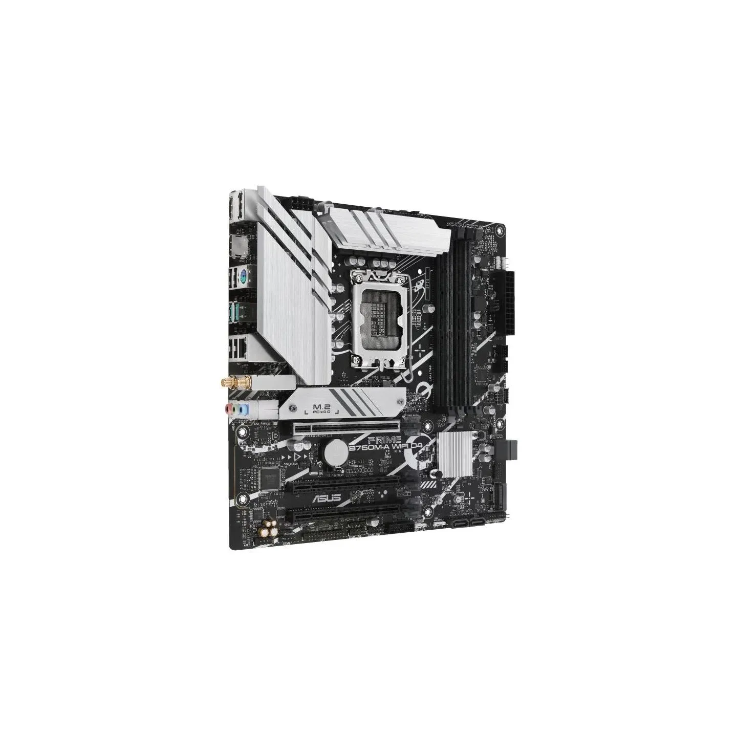 Asus Mainboard|ASUS|Intel B760 Express|LGA1700|Micro-ATX|Memory DDR4|Memory slots 4|3xPCI-Express 4.0 16x|2xM.2|2xHDMI|1xDisplay