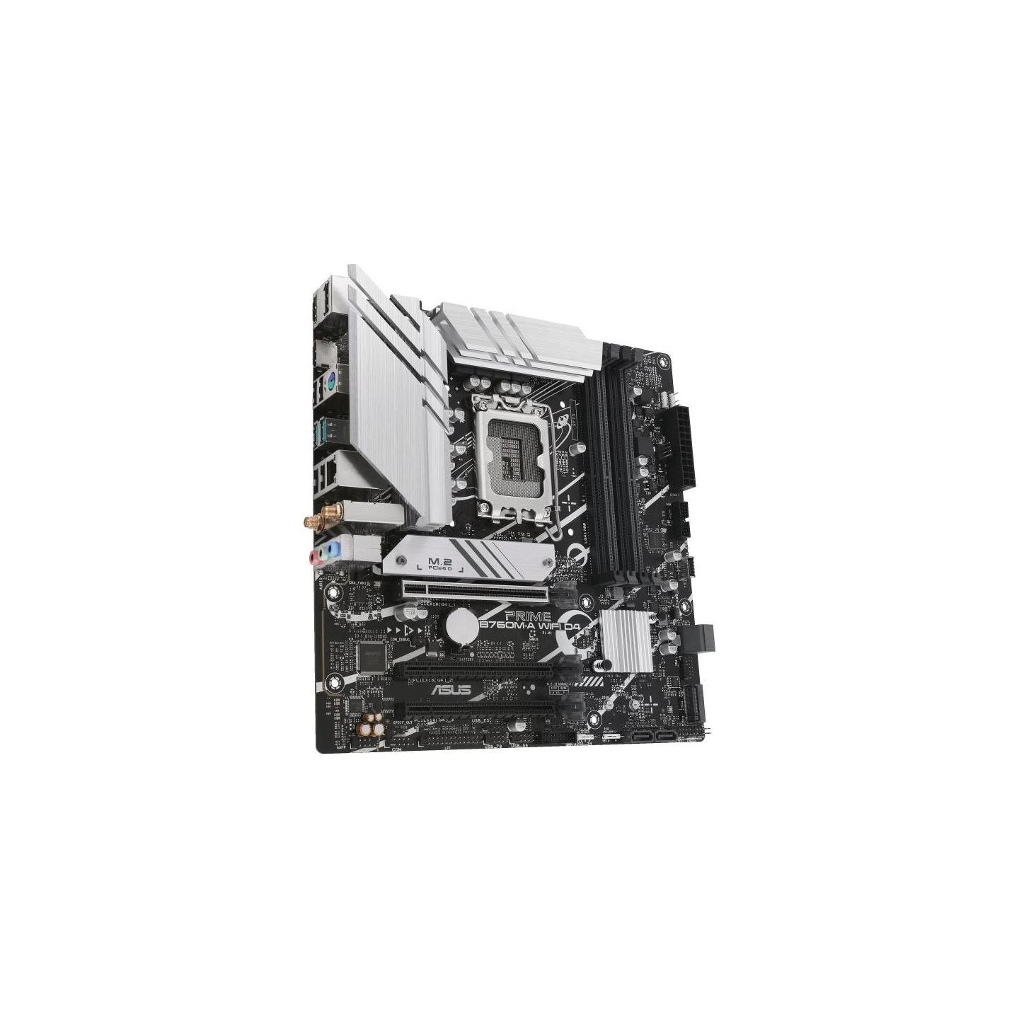 Asus Mainboard|ASUS|Intel B760 Express|LGA1700|Micro-ATX|Memory DDR4|Memory slots 4|3xPCI-Express 4.0 16x|2xM.2|2xHDMI|1xDisplay