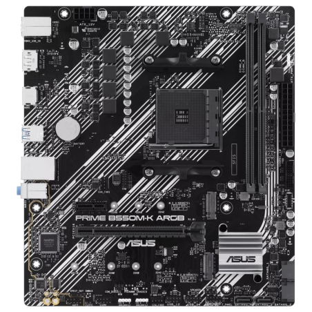 Asus Mainboard|ASUS|AMD B550|SAM4|Micro-ATX|Memory DDR4|Memory slots 2|1xPCI-Express 3.0 1x|1xPCI-Express 3.0 16x|1xPCI-Express 