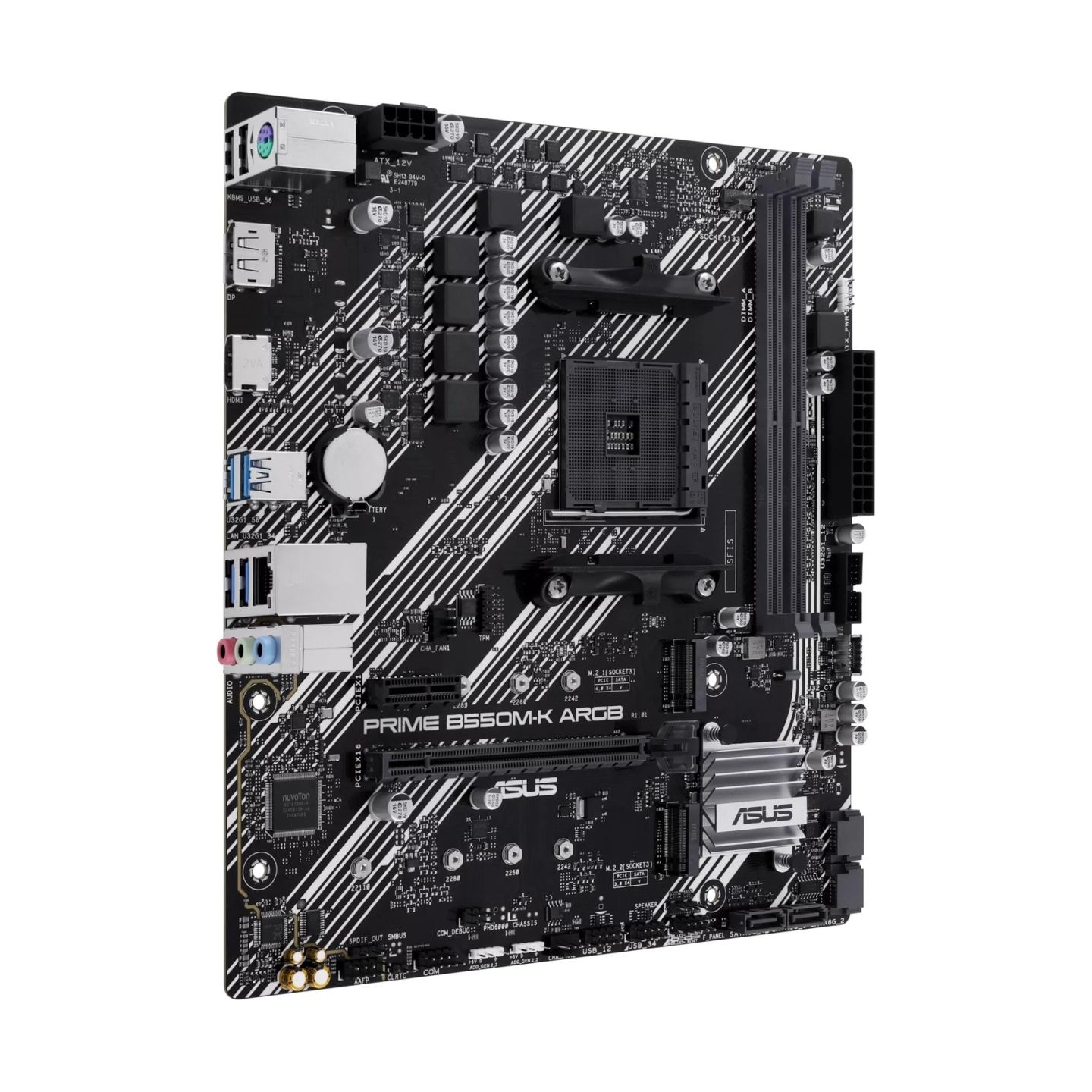 Asus Mainboard|ASUS|AMD B550|SAM4|Micro-ATX|Memory DDR4|Memory slots 2|1xPCI-Express 3.0 1x|1xPCI-Express 3.0 16x|1xPCI-Express 
