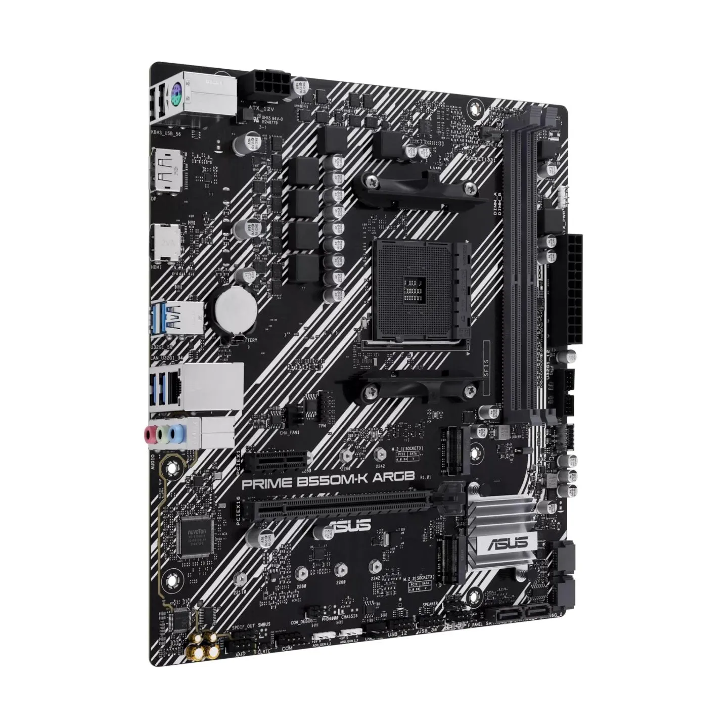 Asus Mainboard|ASUS|AMD B550|SAM4|Micro-ATX|Memory DDR4|Memory slots 2|1xPCI-Express 3.0 1x|1xPCI-Express 3.0 16x|1xPCI-Express 