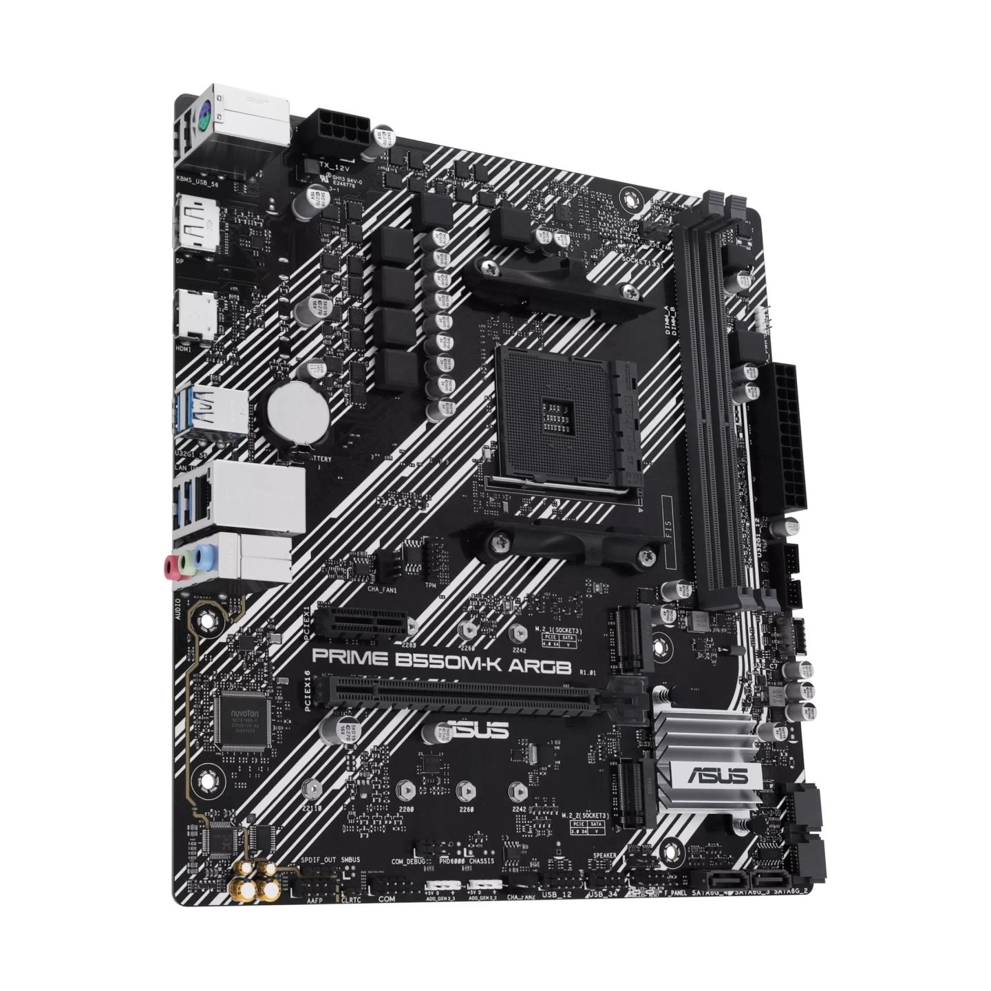 Asus Mainboard|ASUS|AMD B550|SAM4|Micro-ATX|Memory DDR4|Memory slots 2|1xPCI-Express 3.0 1x|1xPCI-Express 3.0 16x|1xPCI-Express 