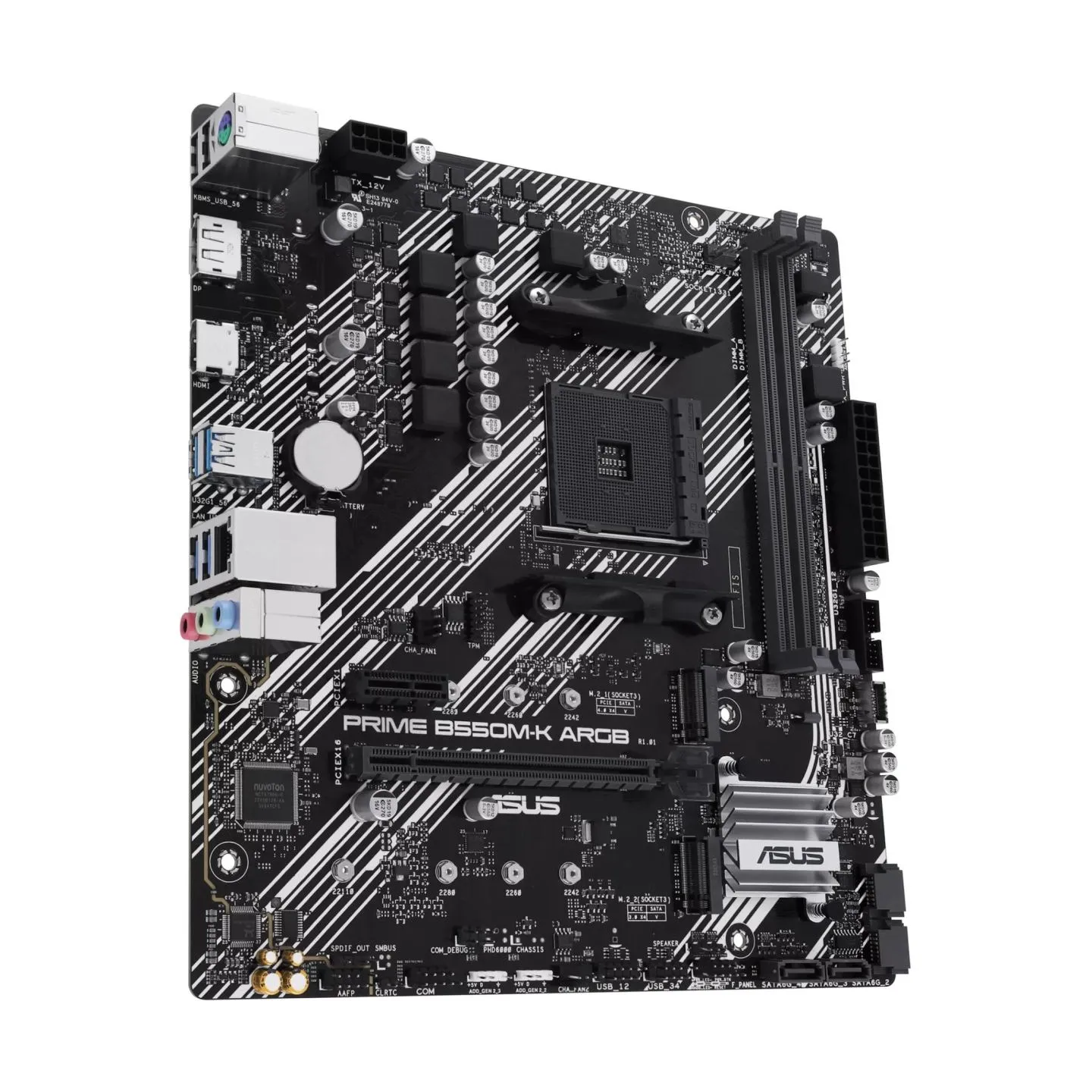 Asus Mainboard|ASUS|AMD B550|SAM4|Micro-ATX|Memory DDR4|Memory slots 2|1xPCI-Express 3.0 1x|1xPCI-Express 3.0 16x|1xPCI-Express 