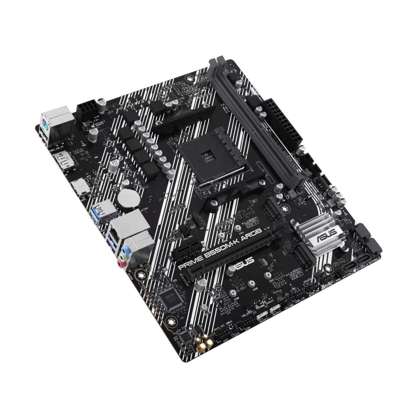 Asus Mainboard|ASUS|AMD B550|SAM4|Micro-ATX|Memory DDR4|Memory slots 2|1xPCI-Express 3.0 1x|1xPCI-Express 3.0 16x|1xPCI-Express 
