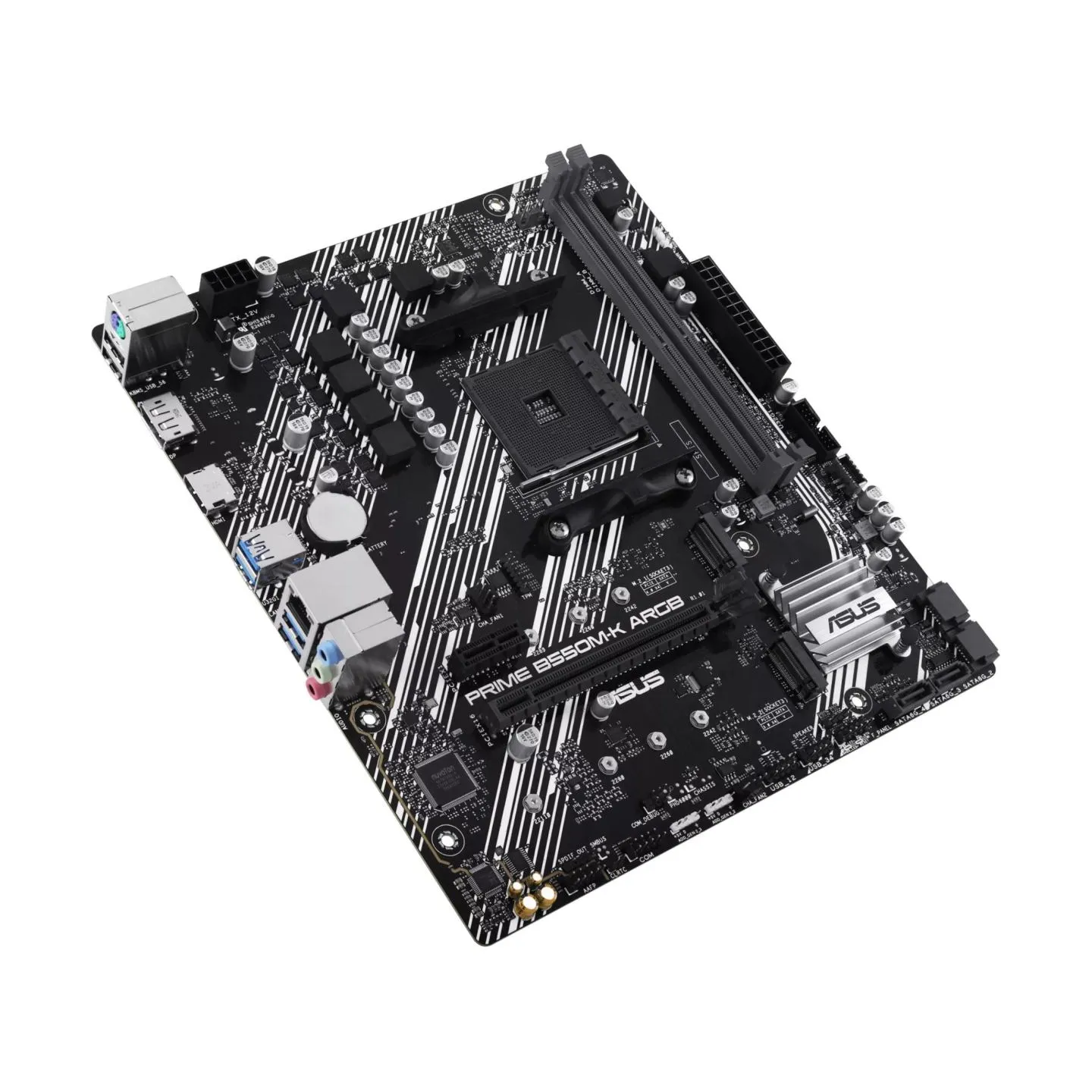 Asus Mainboard|ASUS|AMD B550|SAM4|Micro-ATX|Memory DDR4|Memory slots 2|1xPCI-Express 3.0 1x|1xPCI-Express 3.0 16x|1xPCI-Express 