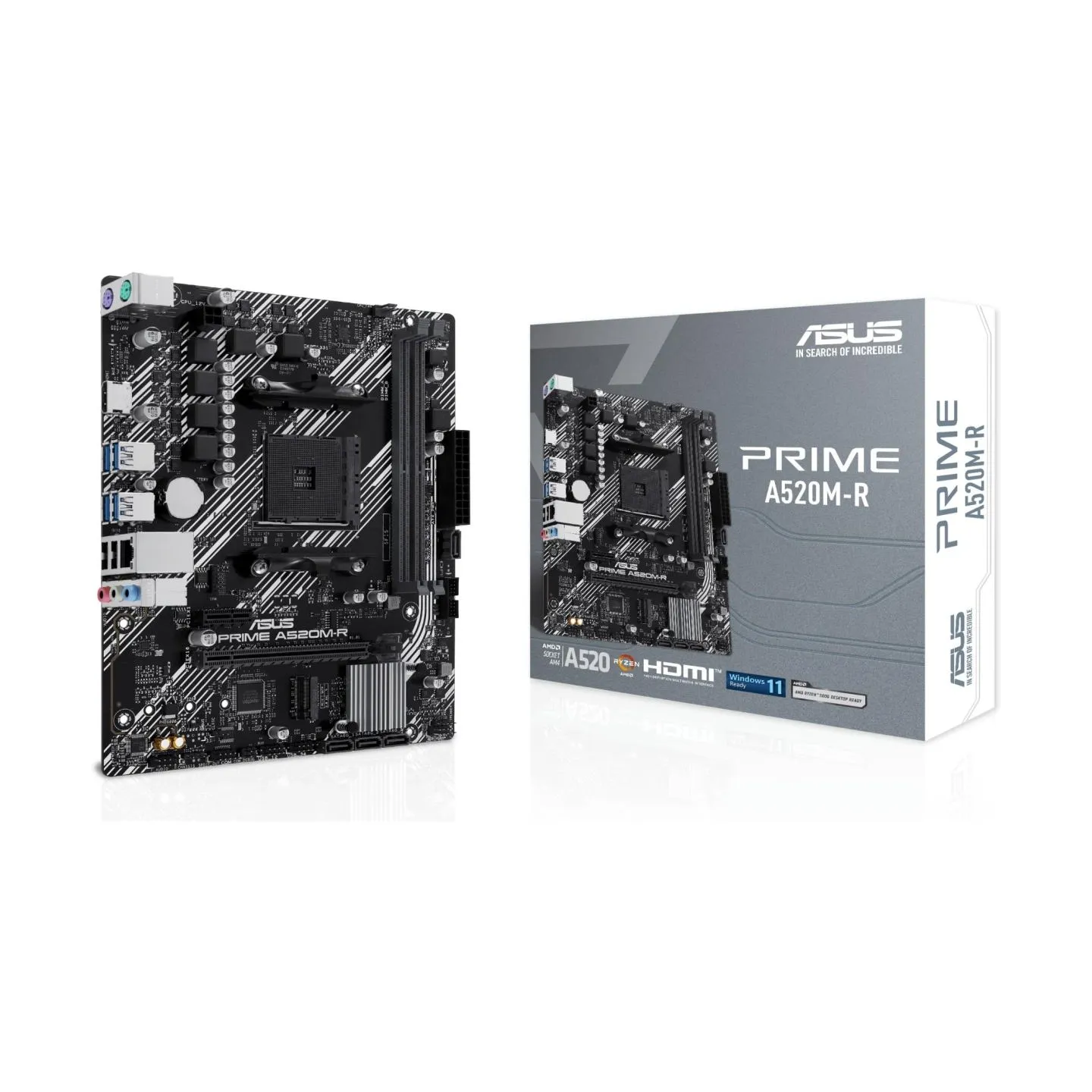 Asus Mainboard|ASUS|AMD A520|SAM4|Micro-ATX|Memory DDR4|Memory slots 2|1xPCI-Express 3.0 1x|1xPCI-Express 3.0 16x|1xM.2|1xHDMI|2