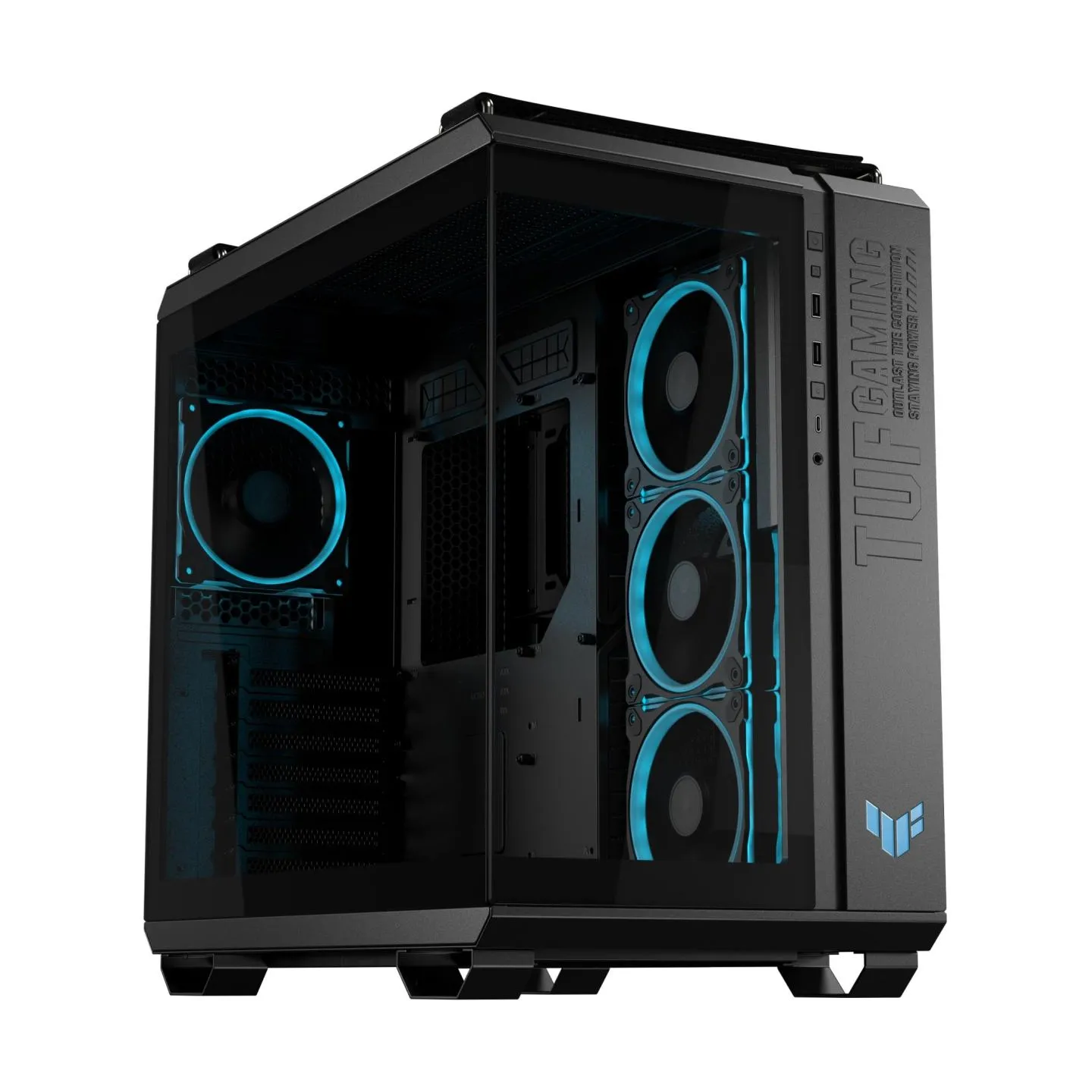 Asus Case|ASUS|TUF Gaming GT502 Horizon|MidiTower|Case product features Transparent panel|Not included|ATX|MicroATX|MiniITX|Colo