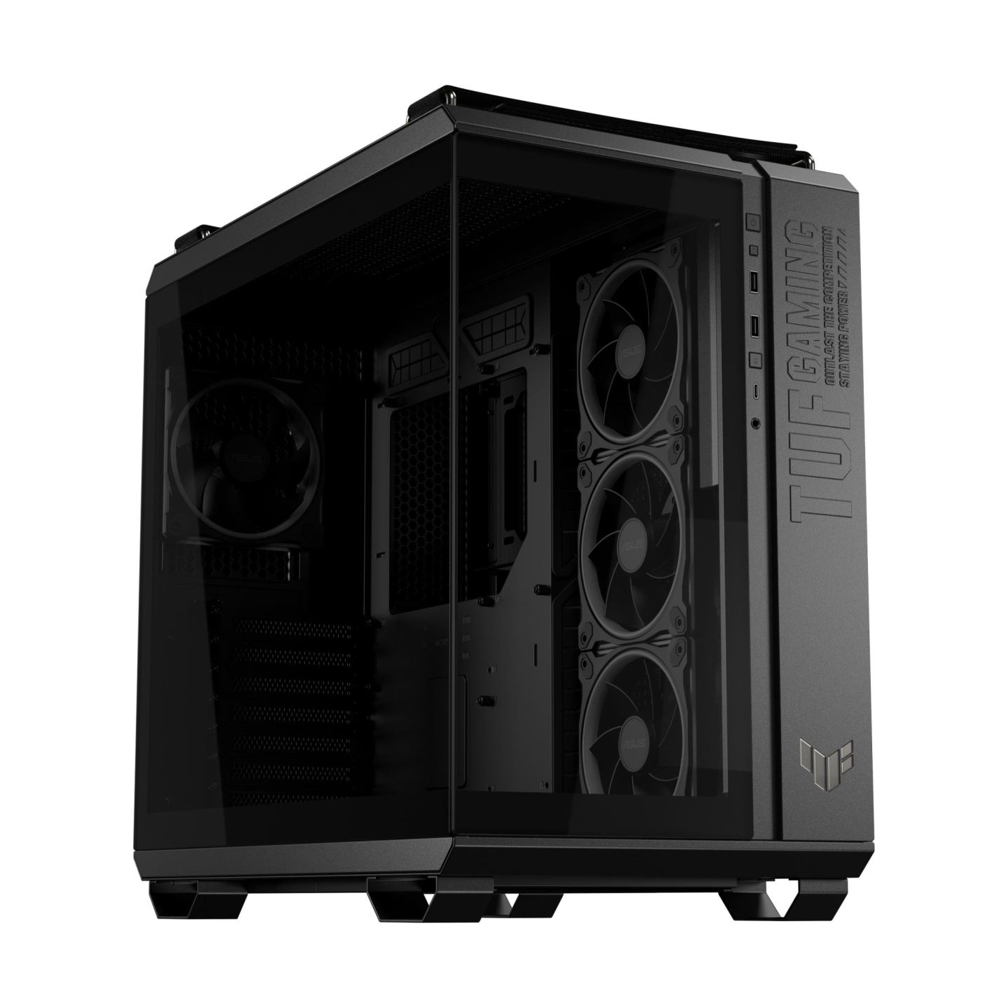 Asus Case|ASUS|TUF Gaming GT502 Horizon|MidiTower|Case product features Transparent panel|Not included|ATX|MicroATX|MiniITX|Colo