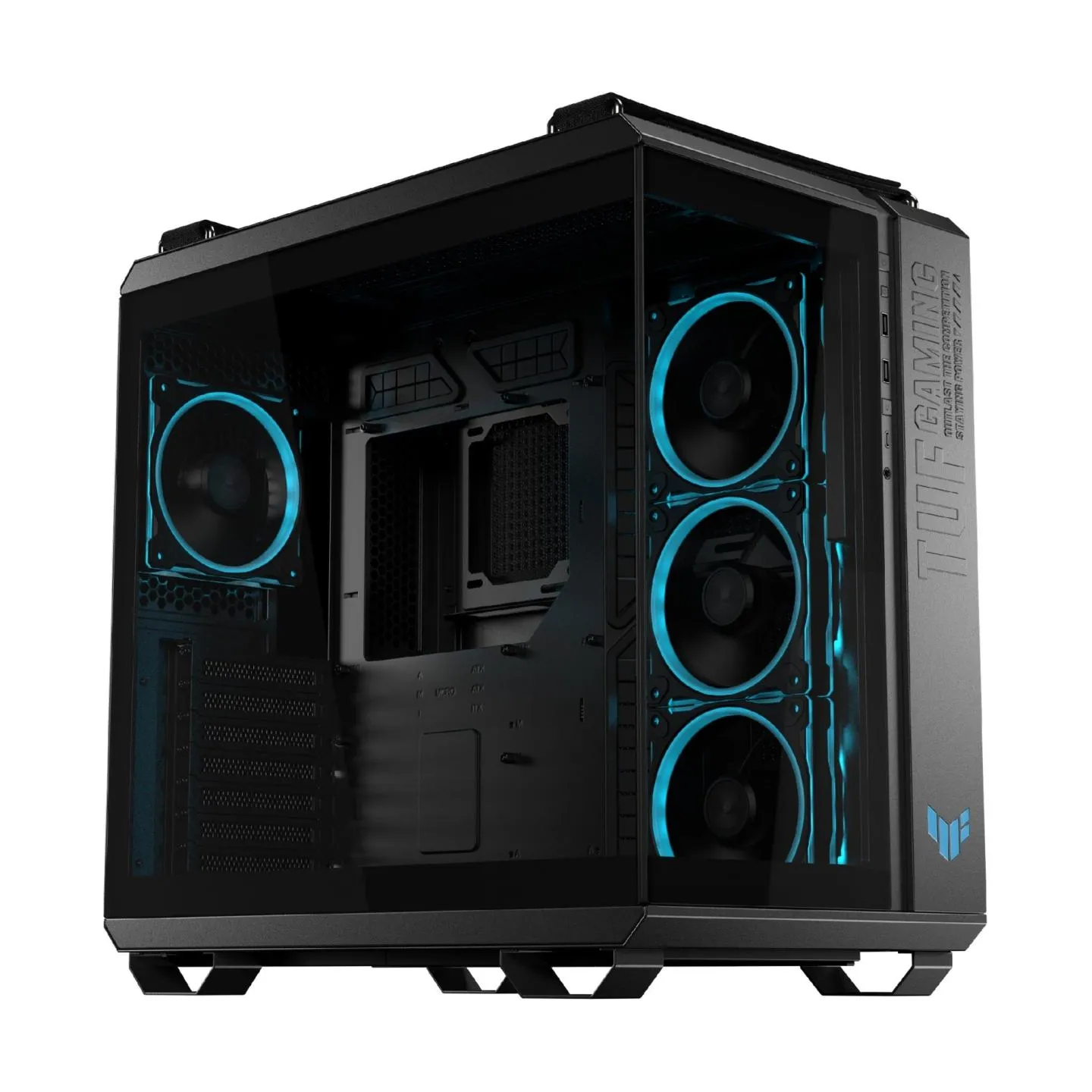 Asus Case|ASUS|TUF Gaming GT502 Horizon|MidiTower|Case product features Transparent panel|Not included|ATX|MicroATX|MiniITX|Colo