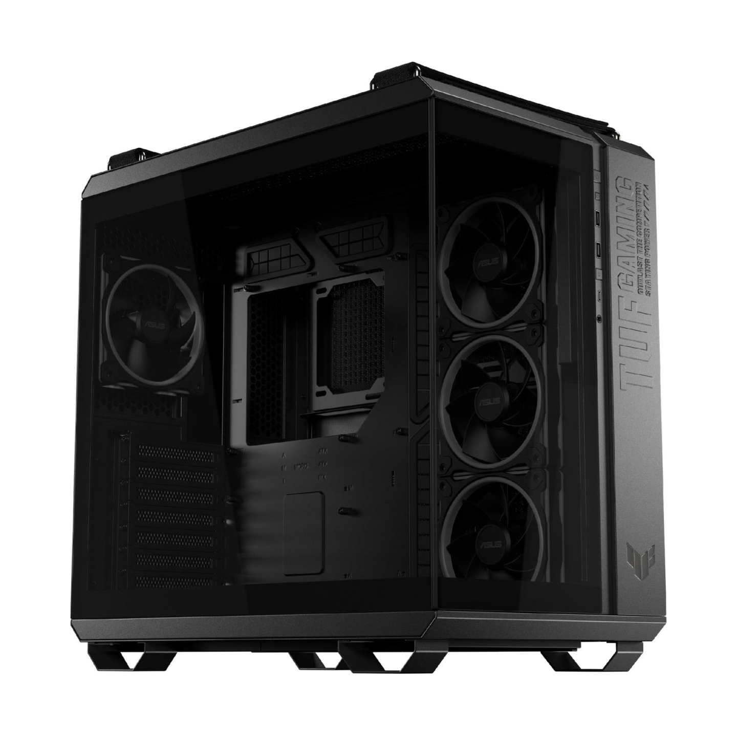 Asus Case|ASUS|TUF Gaming GT502 Horizon|MidiTower|Case product features Transparent panel|Not included|ATX|MicroATX|MiniITX|Colo