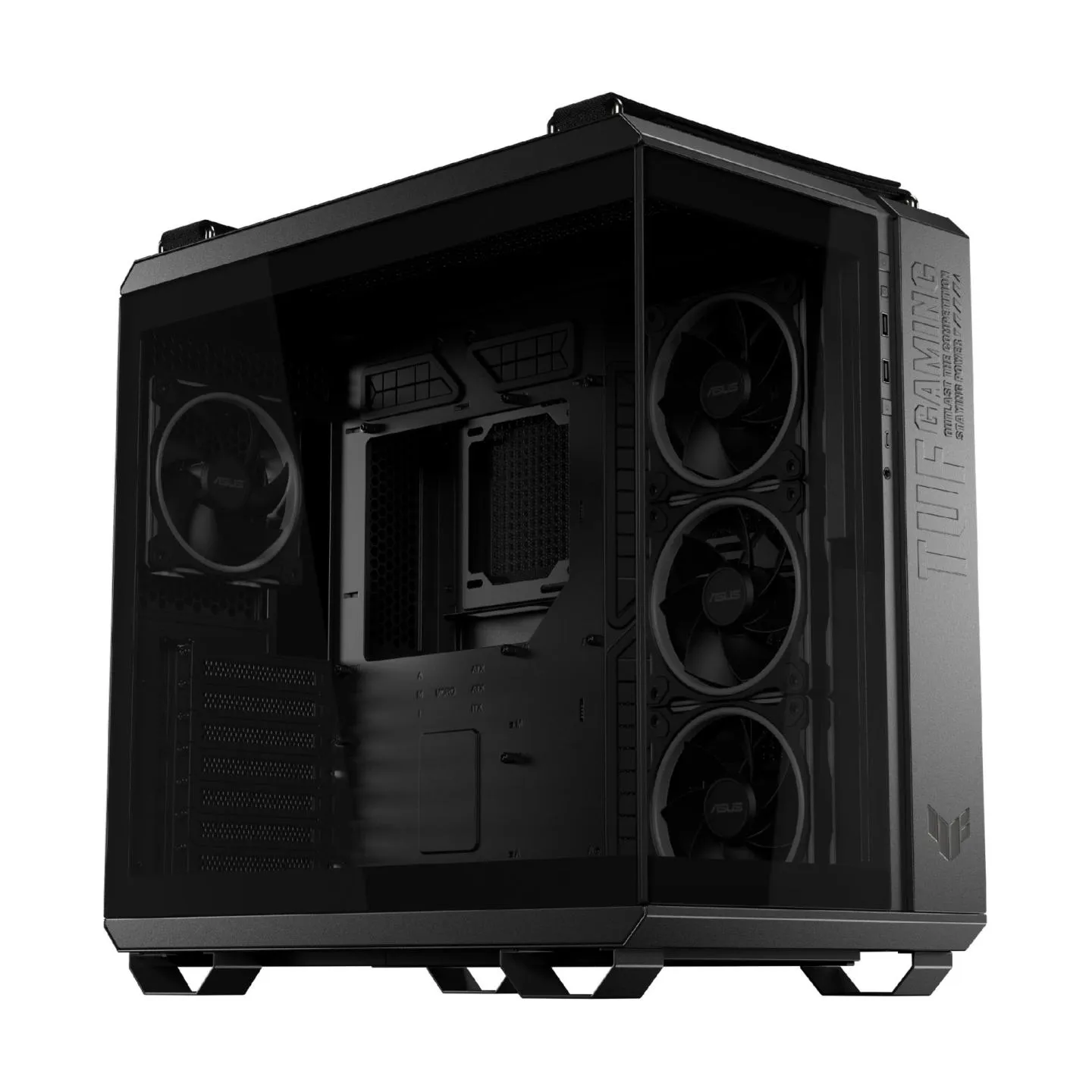 Asus Case|ASUS|TUF Gaming GT502 Horizon|MidiTower|Case product features Transparent panel|Not included|ATX|MicroATX|MiniITX|Colo