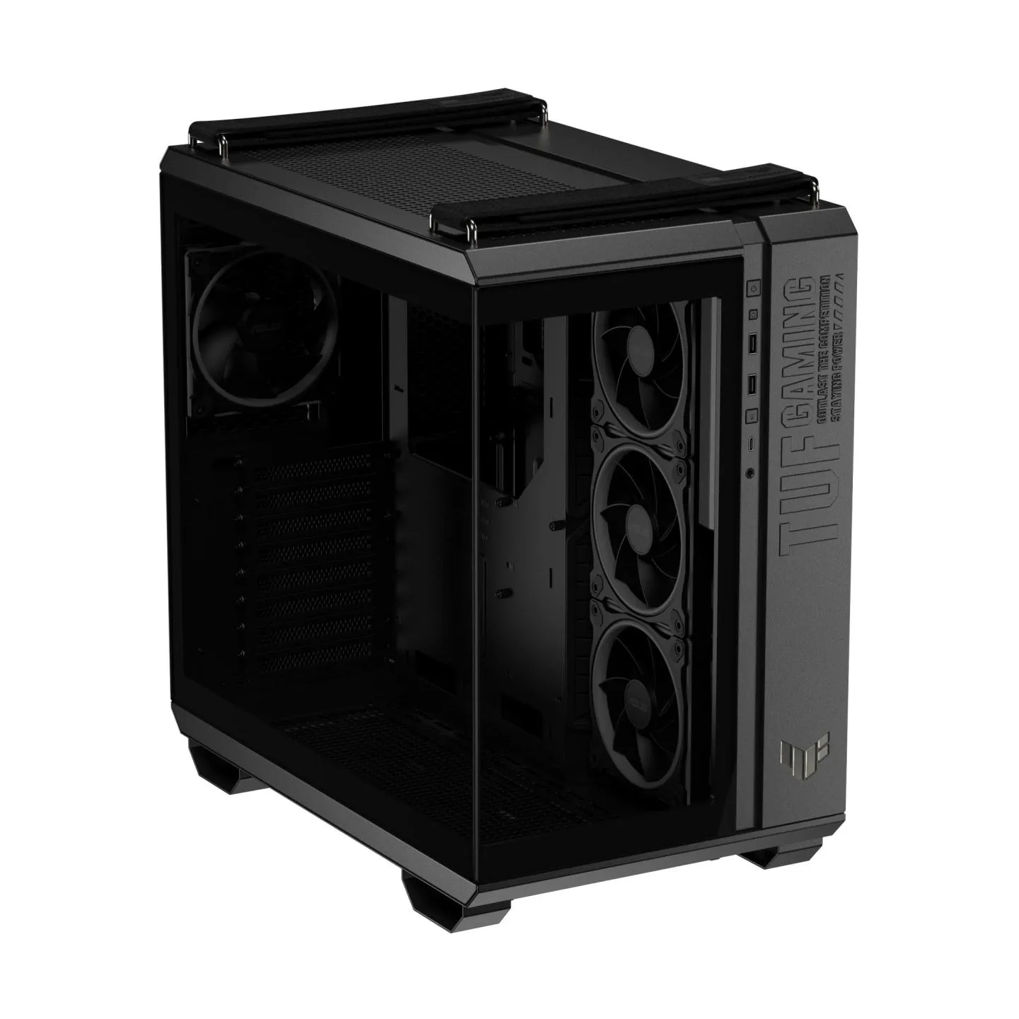Asus Case|ASUS|TUF Gaming GT502 Horizon|MidiTower|Case product features Transparent panel|Not included|ATX|MicroATX|MiniITX|Colo
