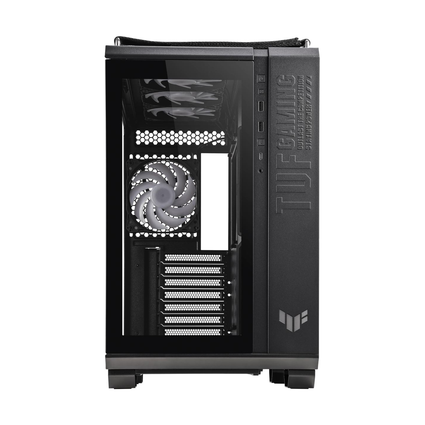Asus Case|ASUS|GT502 PLUS|MidiTower|Not included|ATX|MicroATX|MiniITX|Colour Black|GT502PLUS/BLK/TG/TUFGAM