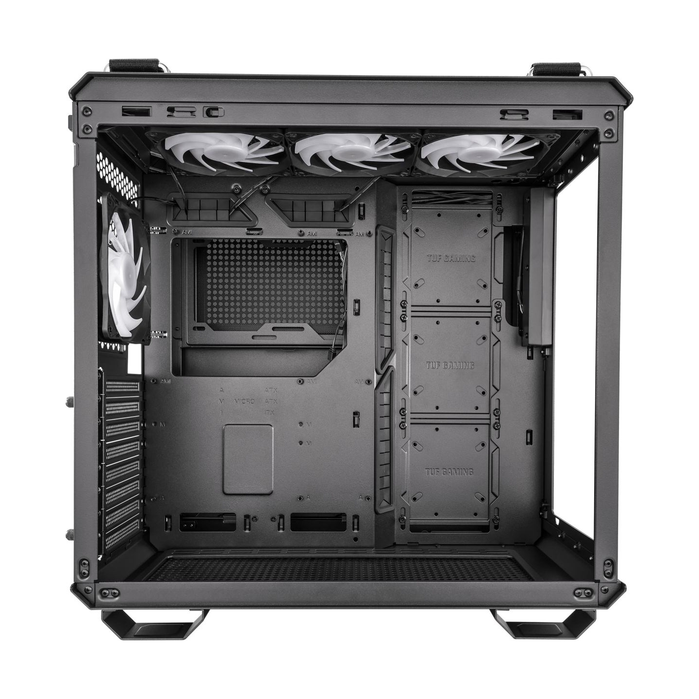 Asus Case|ASUS|GT502 PLUS|MidiTower|Not included|ATX|MicroATX|MiniITX|Colour Black|GT502PLUS/BLK/TG/TUFGAM