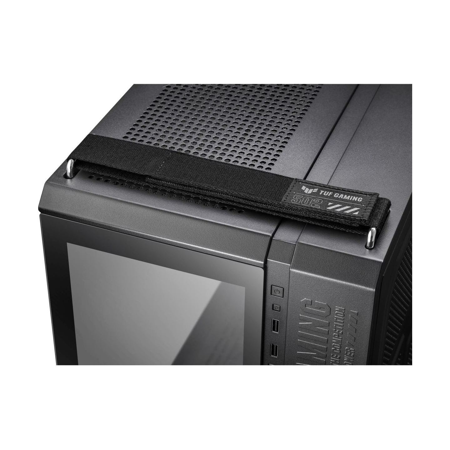 Asus Case|ASUS|GT502 PLUS|MidiTower|Not included|ATX|MicroATX|MiniITX|Colour Black|GT502PLUS/BLK/TG/TUFGAM