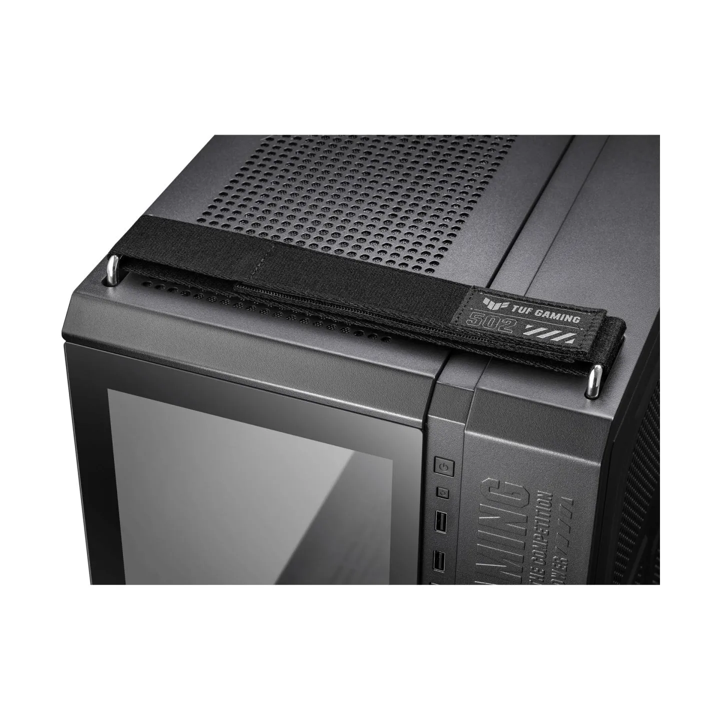 Asus Case|ASUS|GT502 PLUS|MidiTower|Not included|ATX|MicroATX|MiniITX|Colour Black|GT502PLUS/BLK/TG/TUFGAM