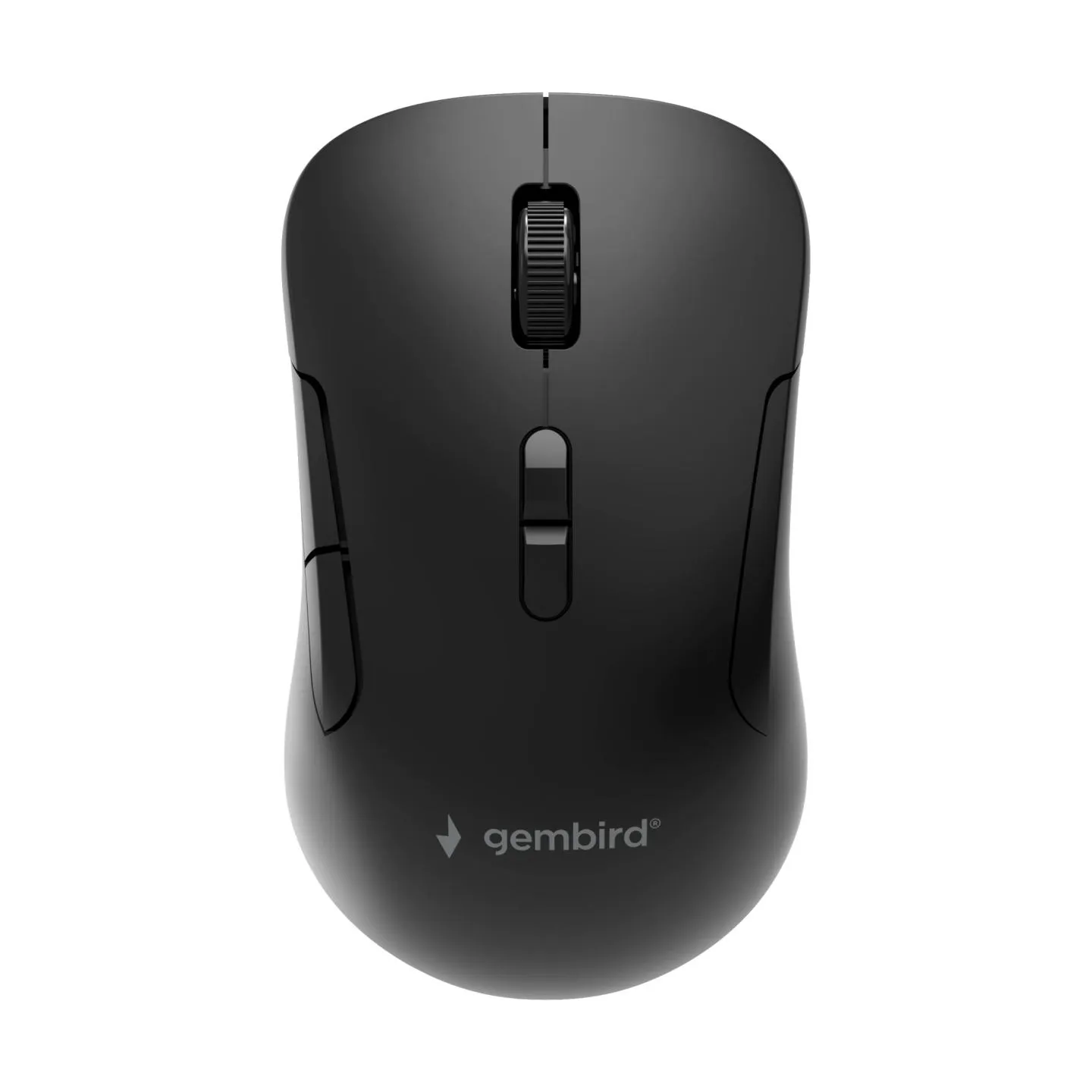 Gembird MUSW2-7B-01 Dual-mode 7-button wireless mouse, black | Gembird