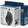 Gembird MUSW2-6B-02 Dual-mode 6-button wireless mouse, black | Gembird