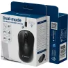 Gembird MUSW2-4B-01 Dual-mode 4-button wireless mouse, black | Gembird