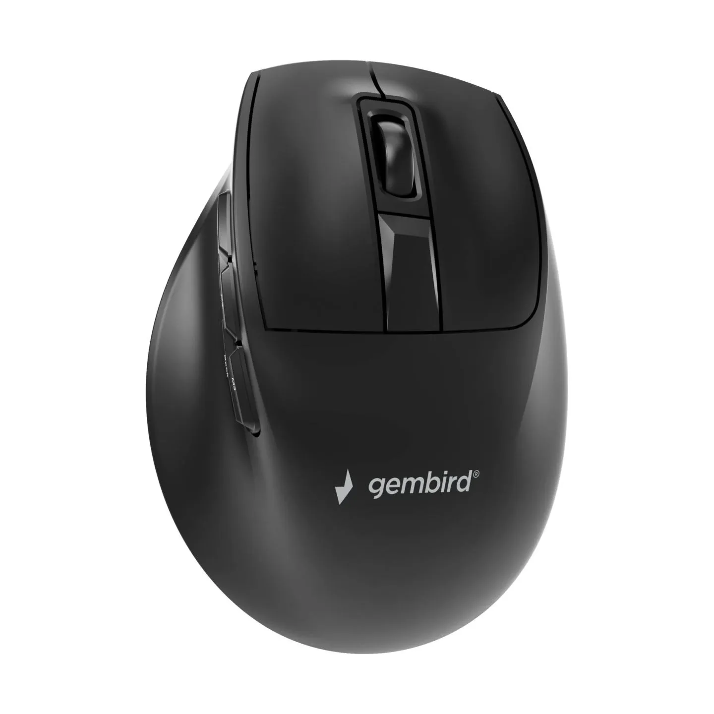 Gembird MUSW3-9B-01 Triple-mode 9-button wireless ergonomic mouse, black | Gembird
