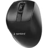 Gembird MUSW3-9B-01 Triple-mode 9-button wireless ergonomic mouse, black | Gembird
