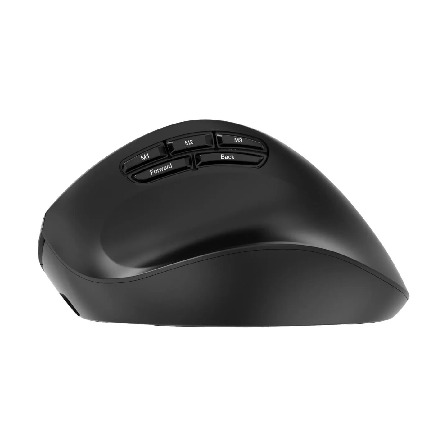 Gembird MUSW3-9B-01 Triple-mode 9-button wireless ergonomic mouse, black | Gembird