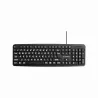 Gembird KEYBOARD STANDART USB ENG BIG/LETT. BLACK KB-US-103 GEMBIRD