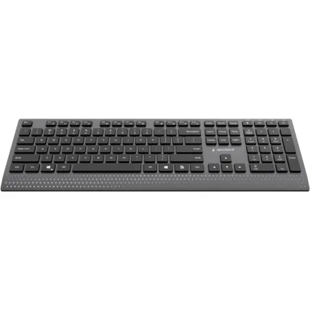 Gembird KEYBOARD MULTIMEDIA USB ENG/BLACK KB-MCH-06 GEMBIRD