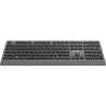 Gembird KB-MCH-06 Slim wired multimedia keyboard with Type-C adapter, US layout | Gembird