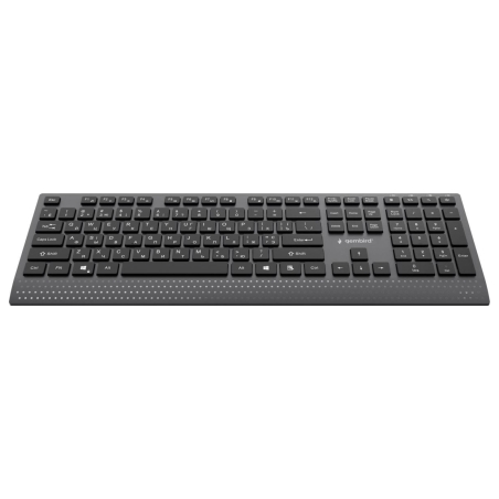 Gembird KEYBOARD MULTIMEDIA USB CYRILL/BLACK KB-MCH-06-CYRL GEMBIRD