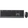Gembird KBS-WPS-02 Dual-mode slim wireless desktop set, 2.4G+BT, US layout | Gembird