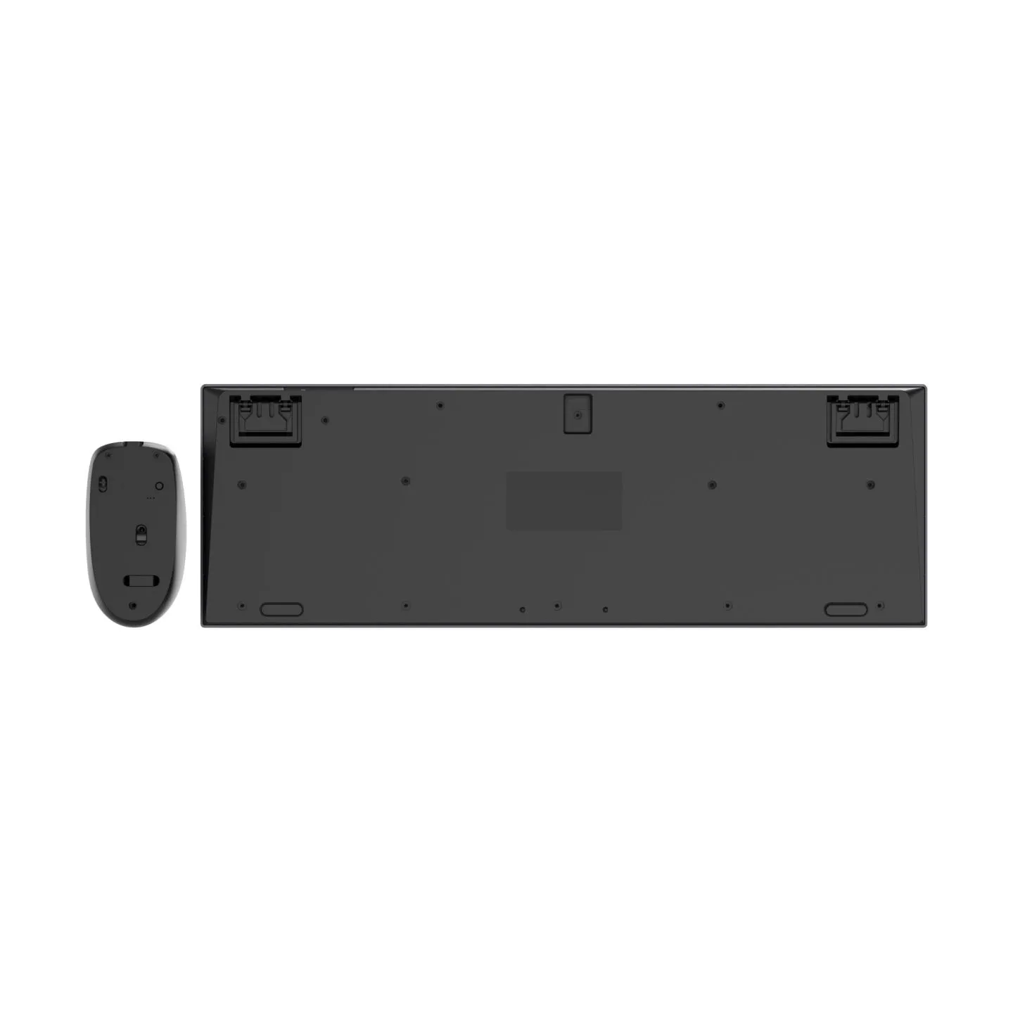 Gembird KBS-WPS-02 Dual-mode slim wireless desktop set, 2.4G+BT, US layout | Gembird