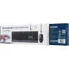 Gembird KBS-WPS-02 Dual-mode slim wireless desktop set, 2.4G+BT, US layout | Gembird