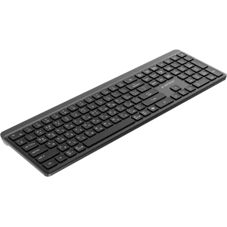 Gembird KB-WPS-03-CYRL Dual-mode pro-business slim wireless keyboard, 2.4G+BT, Cyrillic layout | Gembird