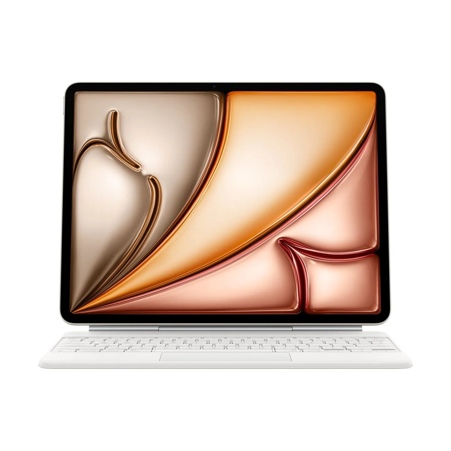 Apple Magic Keyboard for iPad Air 13-inch (M3) | Wired | Keyboard | Russian | White