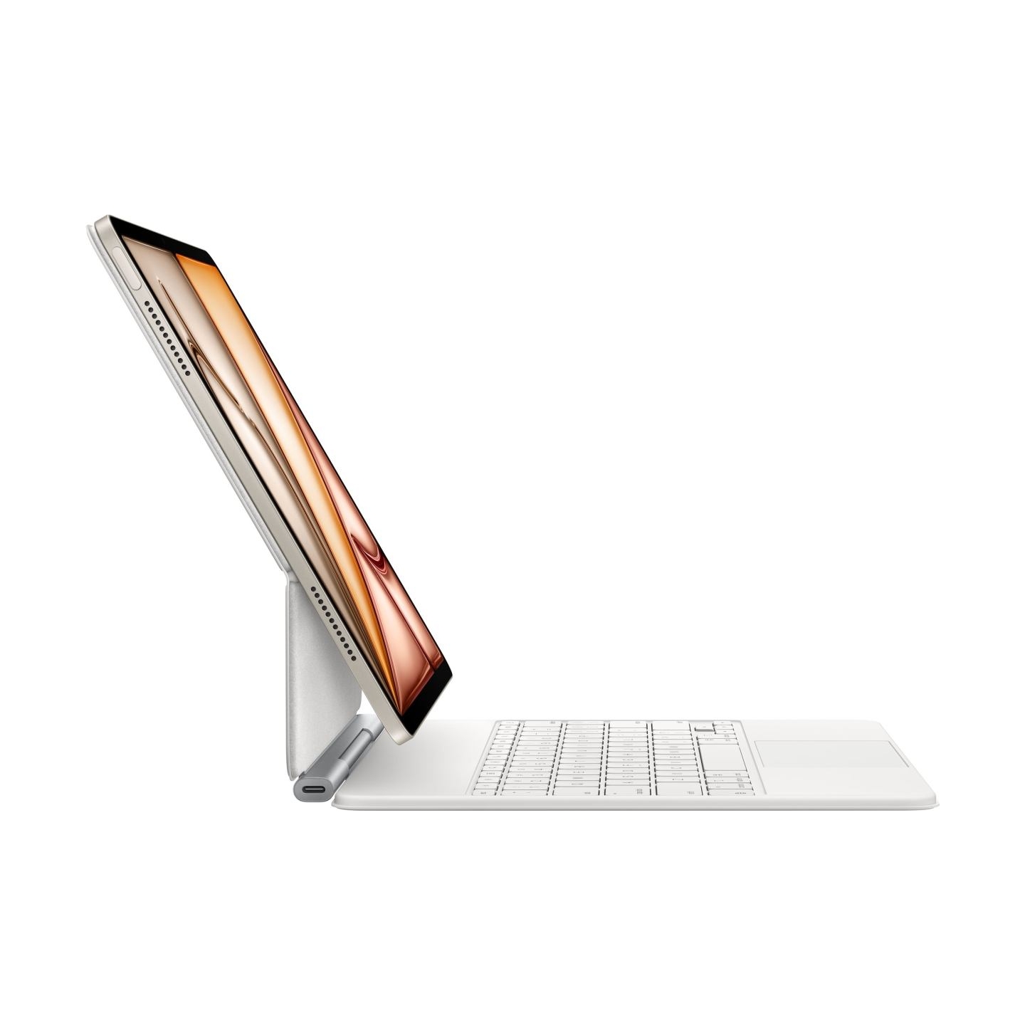 Apple Magic Keyboard for iPad Air 13-inch (M3) | Wired | Keyboard | Russian | White