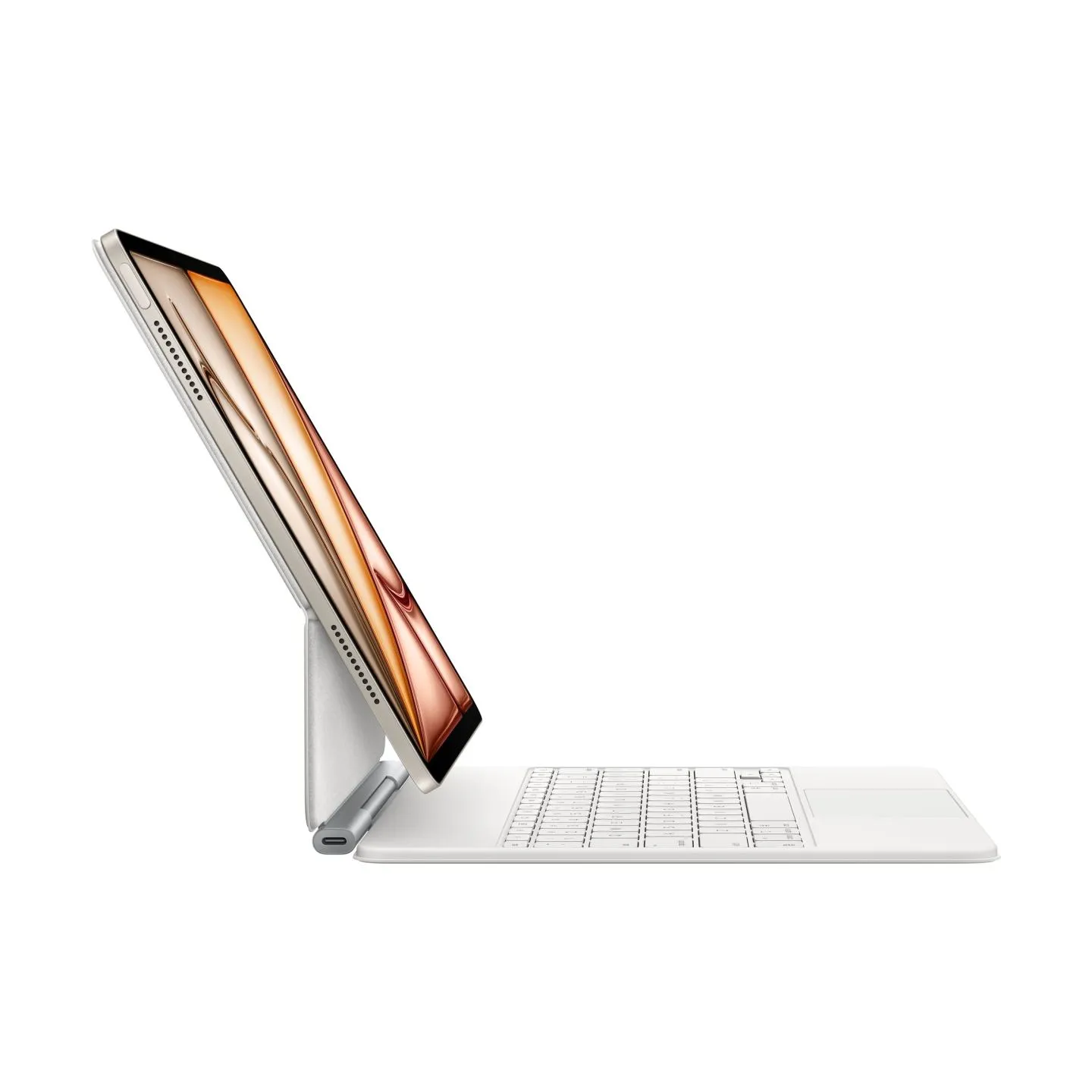 Apple Magic Keyboard for iPad Air 13-inch (M3) | Wired | Keyboard | Russian | White