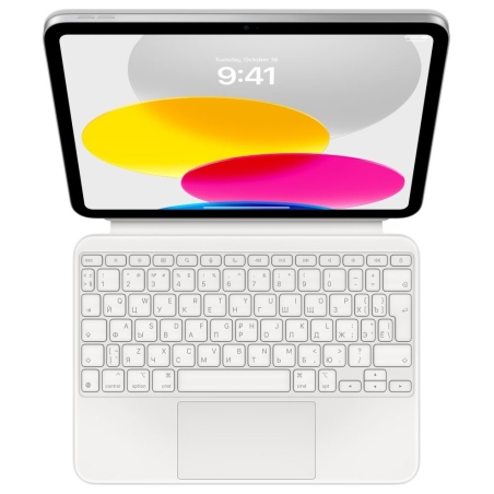 Apple | Magic Keyboard Folio for iPad (10th generation) | Compact Keyboard | Wireless | Russian