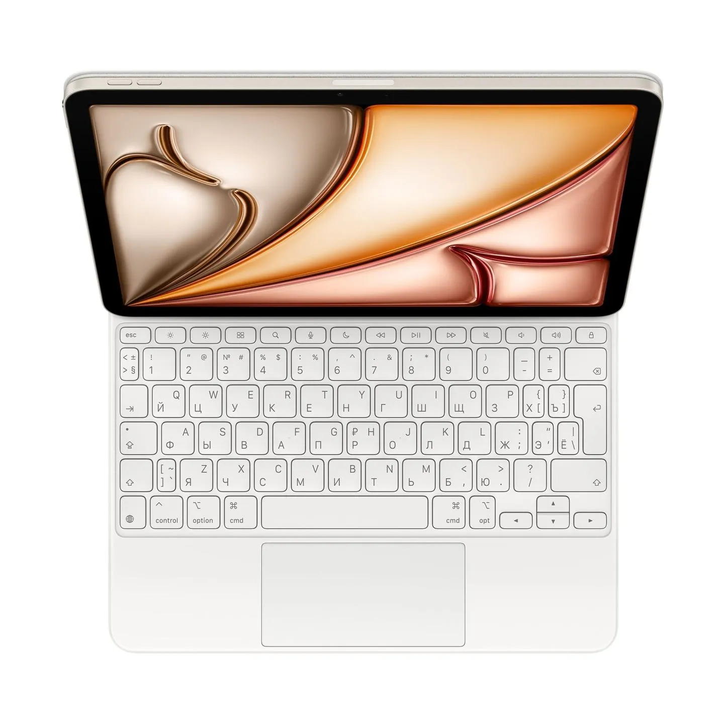Apple Magic Keyboard for iPad Air 11-inch (M3) | Keyboard | Russian | White