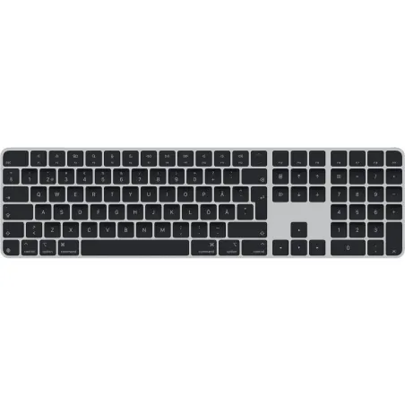Apple Magic Keyboard with Touch ID and Numeric Keypad | MXK83S/A | Standard | Wireless | Bluetooth | Swedish