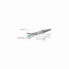Gembird PATCH CABLE CAT5E FTP 1M/PP22-1M GEMBIRD
