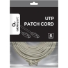 Gembird PATCH CABLE CAT6 UTP 15M/GREY PP6U-15M GEMBIRD