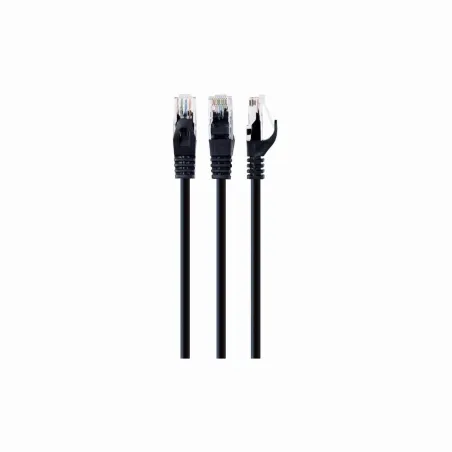 Gembird PATCH CABLE CAT6 UTP 0.25M/PP6U-0.25M/BK GEMBIRD