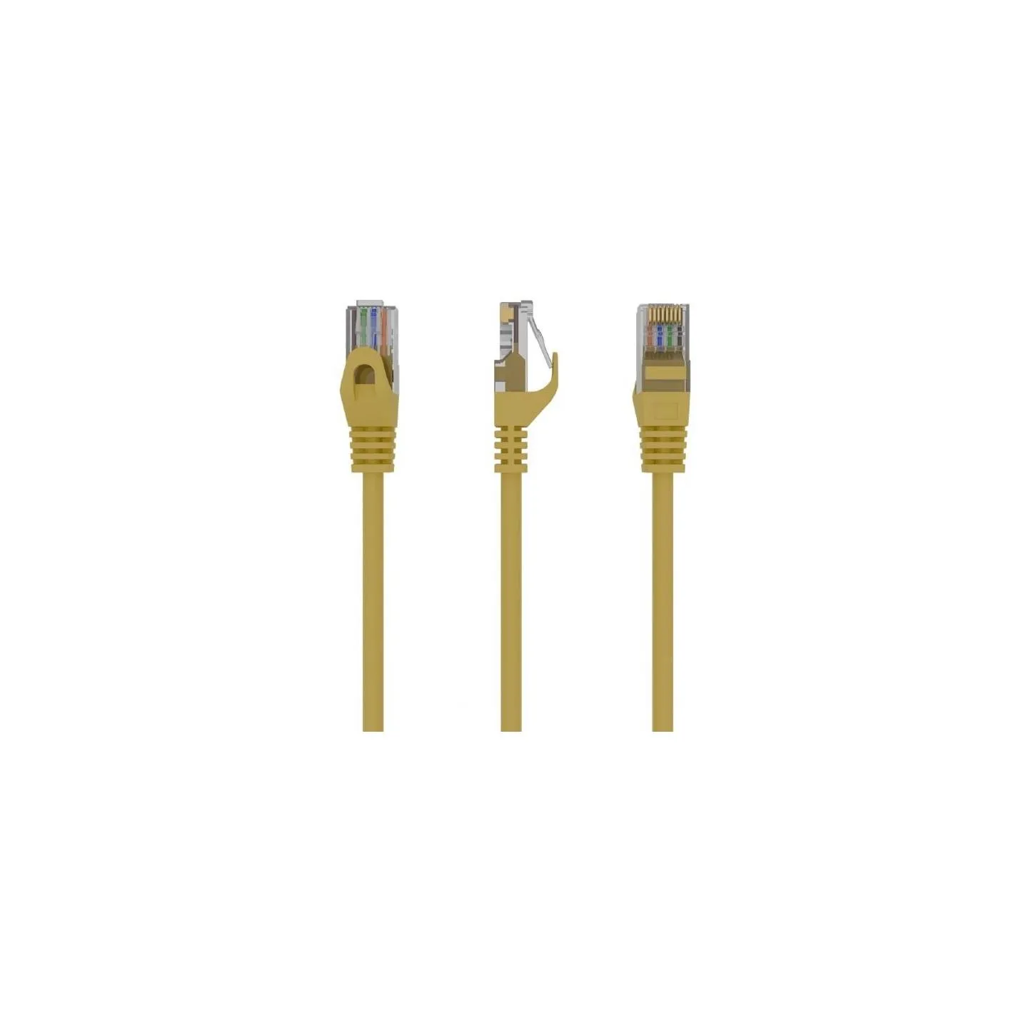 Gembird PATCH CABLE CAT6 UTP 0.5M/YELLOW PP6U-0.5M/Y GEMBIRD