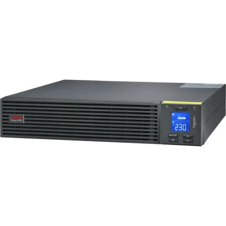 Schneider Electric Easy UPS, Rackmount 2U, Intelligent Card Slot, LCD, W/Rail Kit | SRV1KRIRK-E | 1000 VA | 900 W