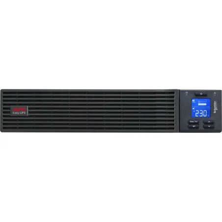 Schneider Electric Easy UPS, Rackmount 2U, Intelligent Card Slot, LCD, W/Rail Kit | SRV1KRIRK-E | 1000 VA | 900 W