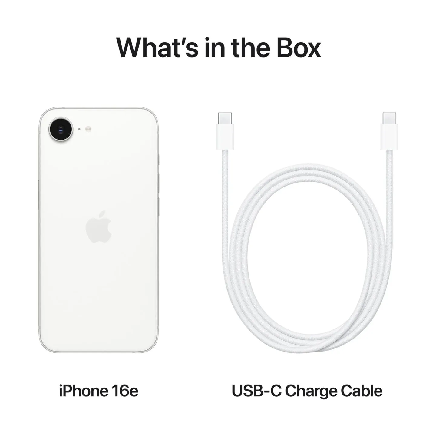 Apple iPhone 16E 128GB white