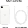Apple | iPhone 16e | White | 6.1 " | Super Retina XDR | 2532 x 1170 pixels | A18 | Internal RAM 8 GB | 128 GB | Dual SIM | Main 