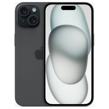 Apple | iPhone 15 | Black | 6.1 " | Super Retina XDR | 2556 x 1179 pixels | A16 Bionic | Internal RAM 6 GB | 128 GB | Dual SIM |